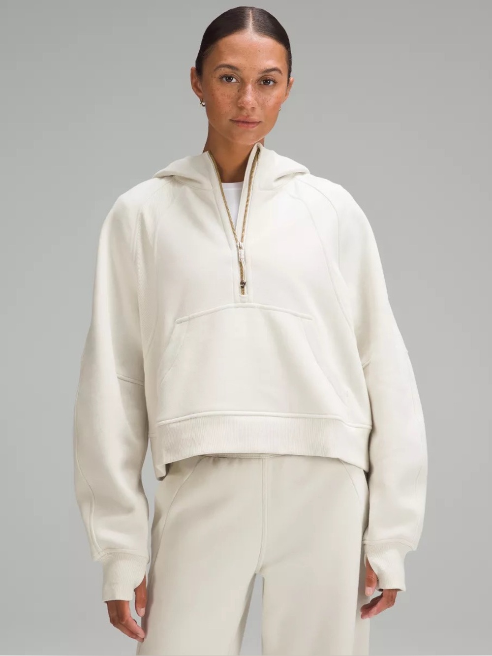 Lululemon Scuba Oversized Half Zip Hoodie